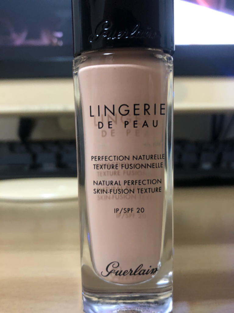 Real user review photo of Lingerie de Peau Foundation [SPF20] [01N Très Clair]