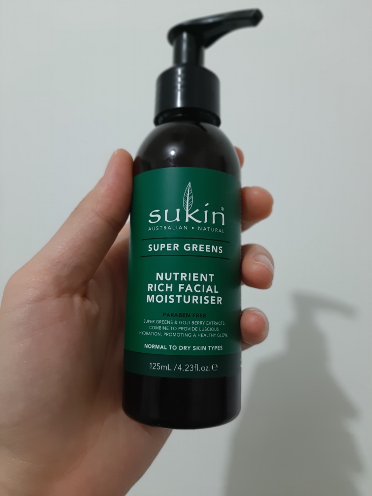 수킨 (sukin) 수퍼 그린스 뉴트리언트 리치 페이셜 모이스처라이저 (Facial Moisturiser) review image