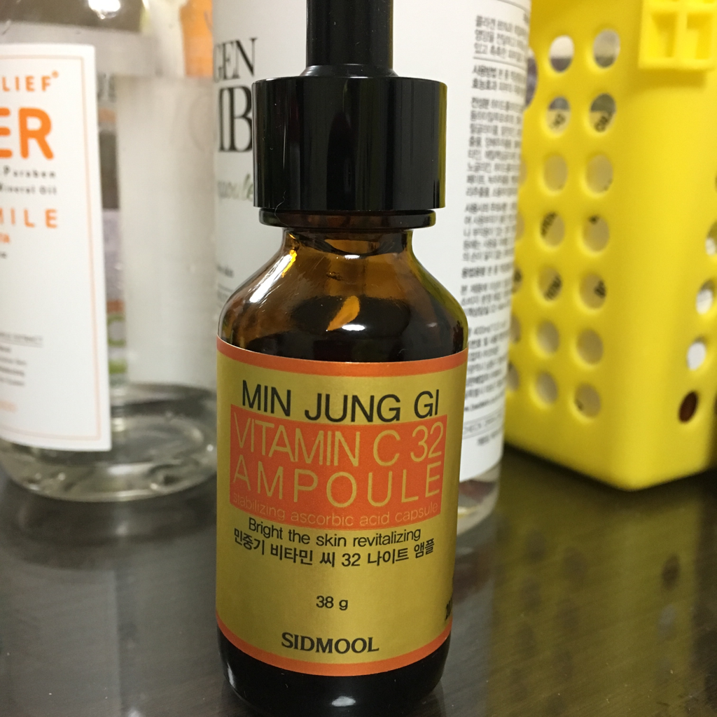 SIDMOOL Minjoonggi Vitamin C 32 Night Ampoule review image