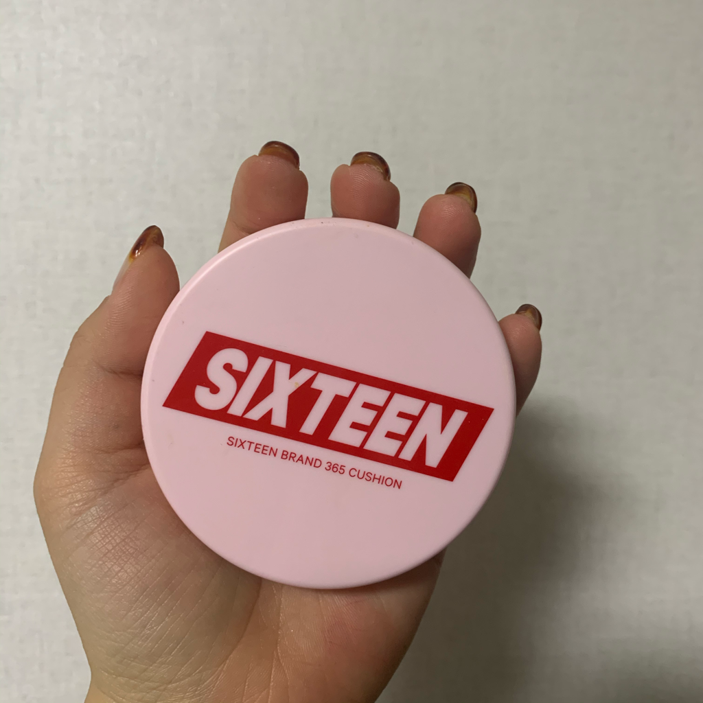 식스틴브랜드 (16brand) 365 쿠션 [SPF50+/PA+++] [2호 샌드베이지] review image