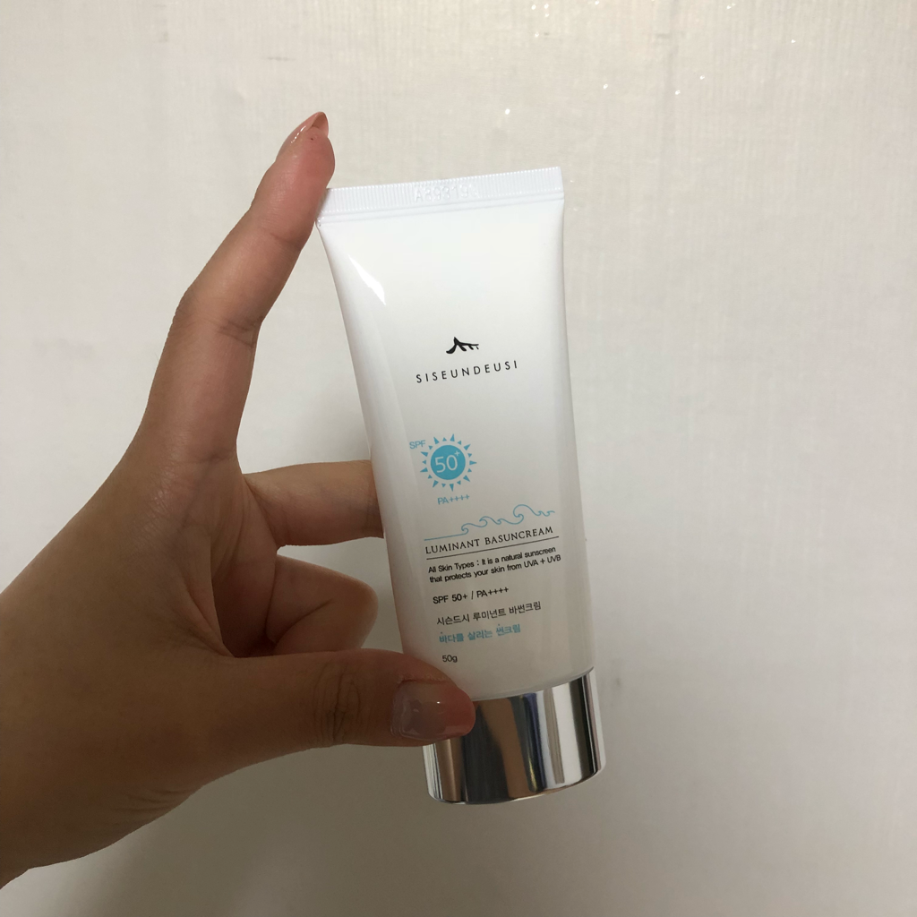 Real user review photo of Sunscreen that saves the ocean [SPF50+/PA++++]