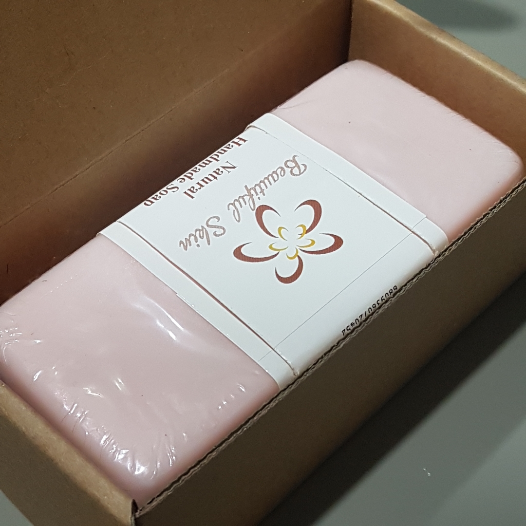 玫瑰牛奶洁面皂的真实用户使用照片