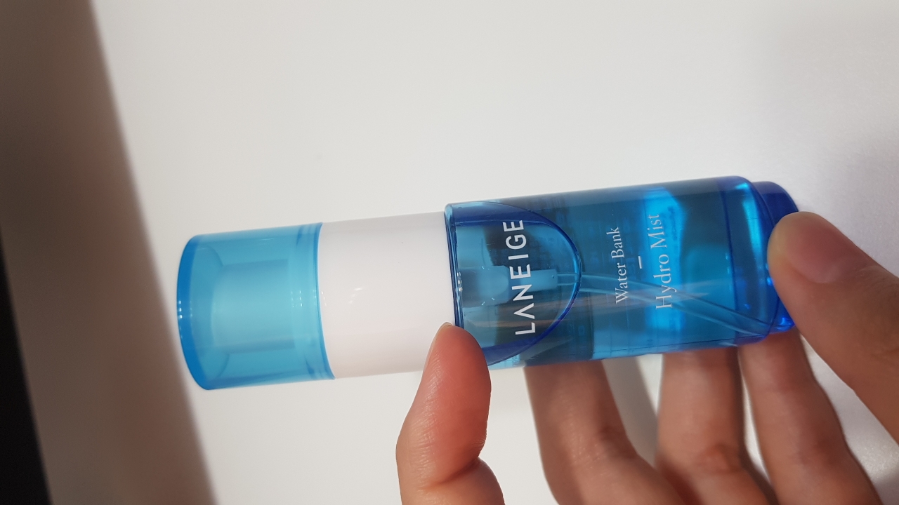 Real user review photo of Water Bank Hydro Mist