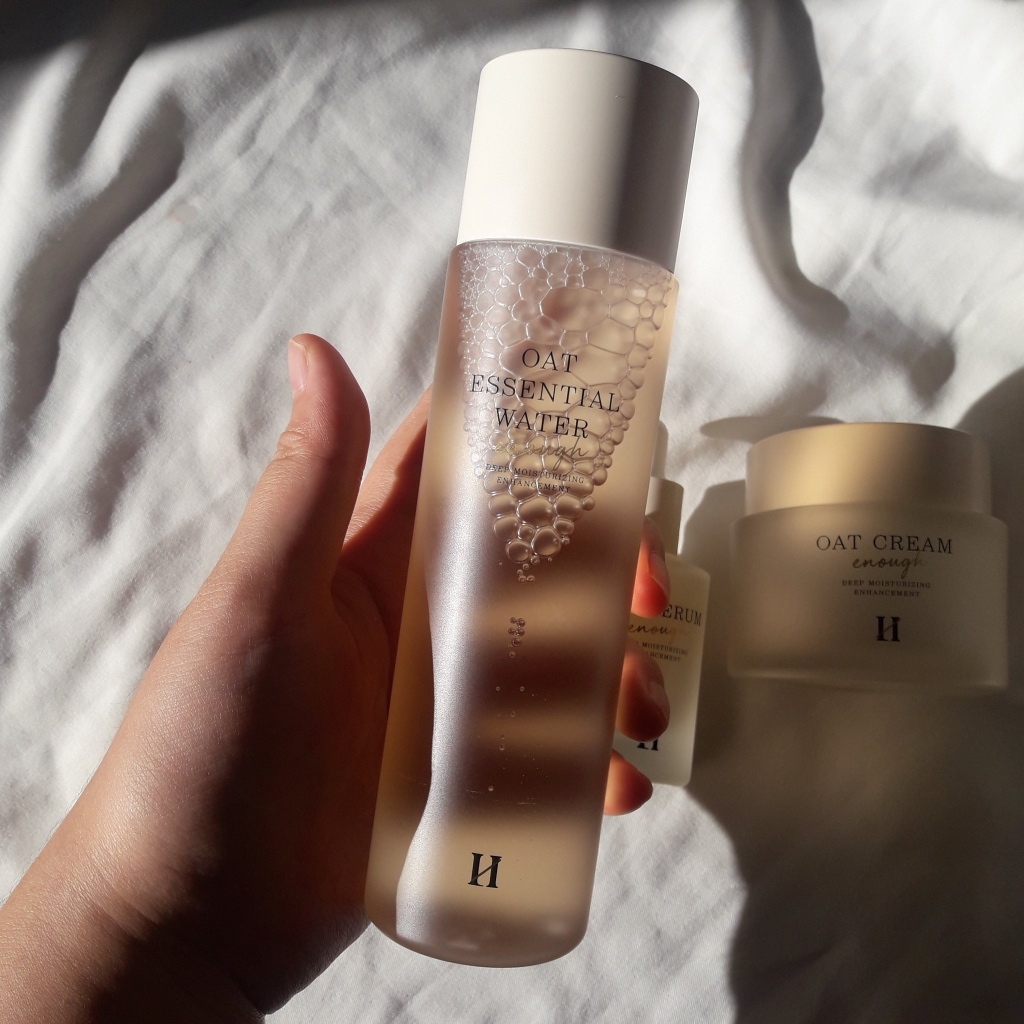 Real user review photo of Oat Enough Essential Water