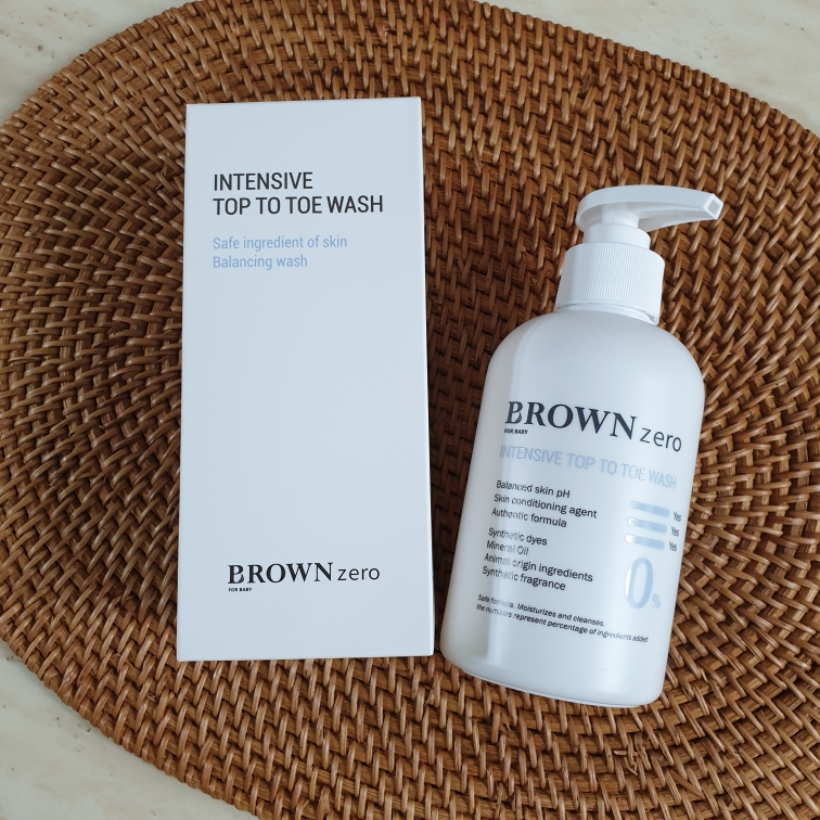 BROWN 泡沫婴儿零强度顶部到底洗 common.review image