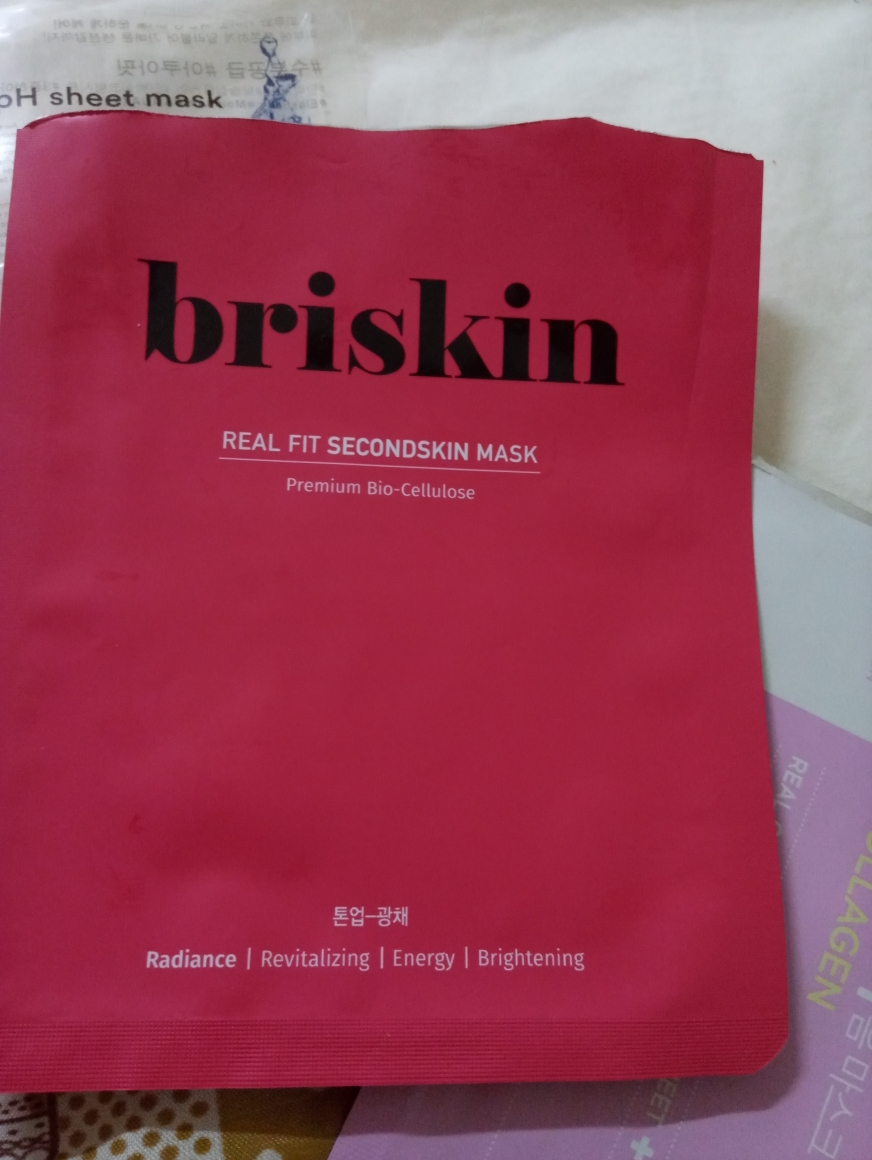 Real Fit Second Skin 生物纤维素面膜 [调理光泽]的真实用户使用照片