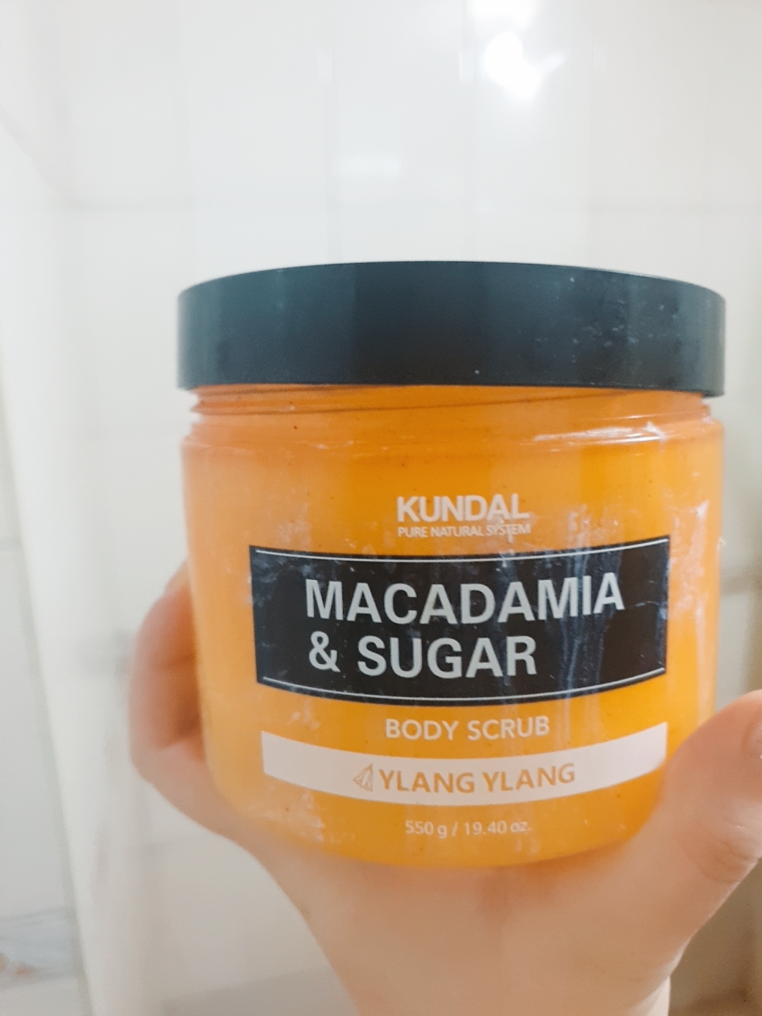 Real user review photo of Macadamia & Sugar Body Scrub [Ylang Ylang]