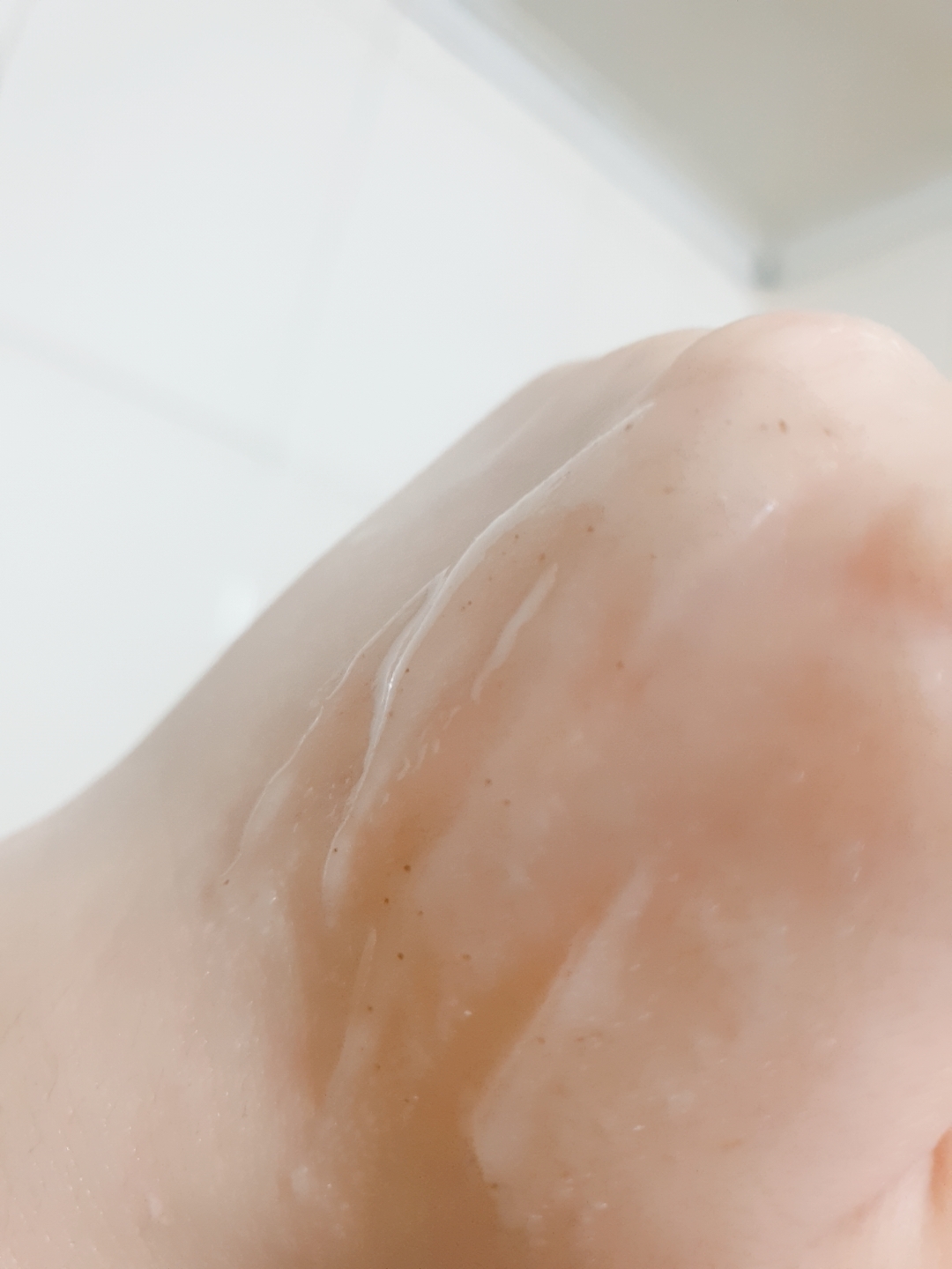Real user review photo of Macadamia & Sugar Body Scrub [Ylang Ylang]