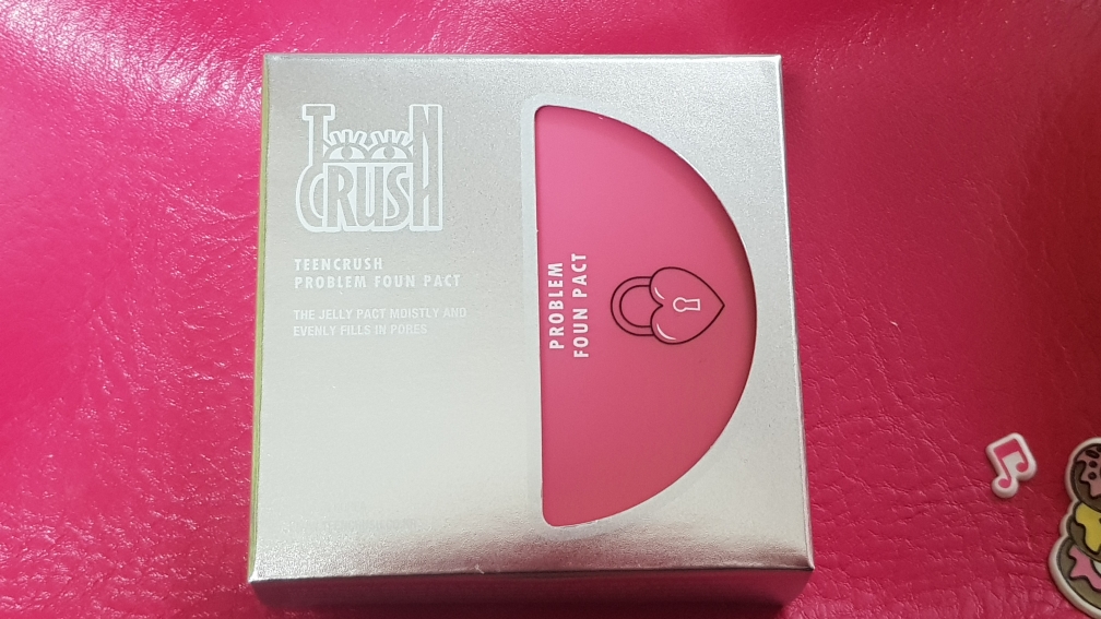 틴크러쉬 (TEENCRUSH) 프라블럼 파운 팩트 [SPF44/PA+++] [2호 내추럴베이지] review image