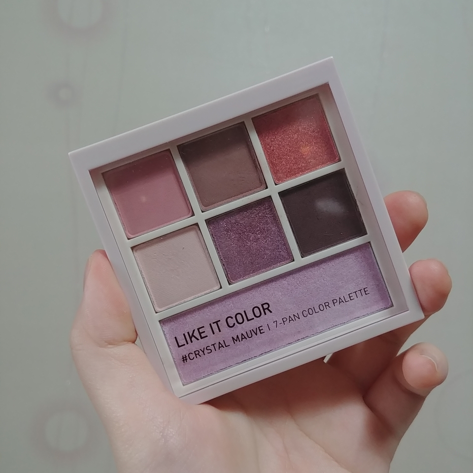 Real user review photo of Crystal Mauve Color Palette