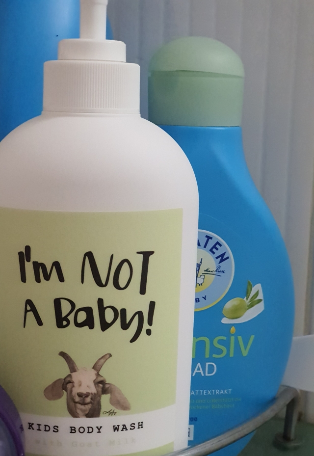 아임낫어베이비 (I'mNOTABaby) 고트밀크 키즈 바디워시 review image