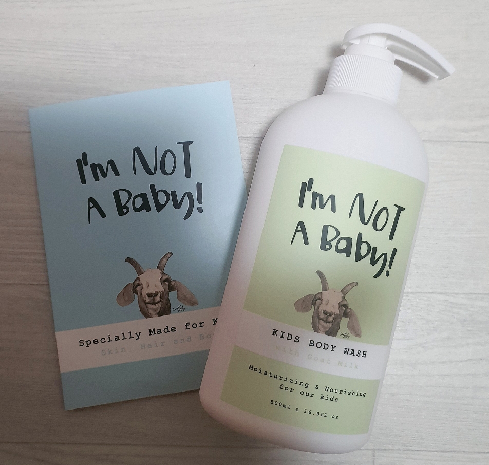 아임낫어베이비 (I'mNOTABaby) 고트밀크 키즈 바디워시 review image
