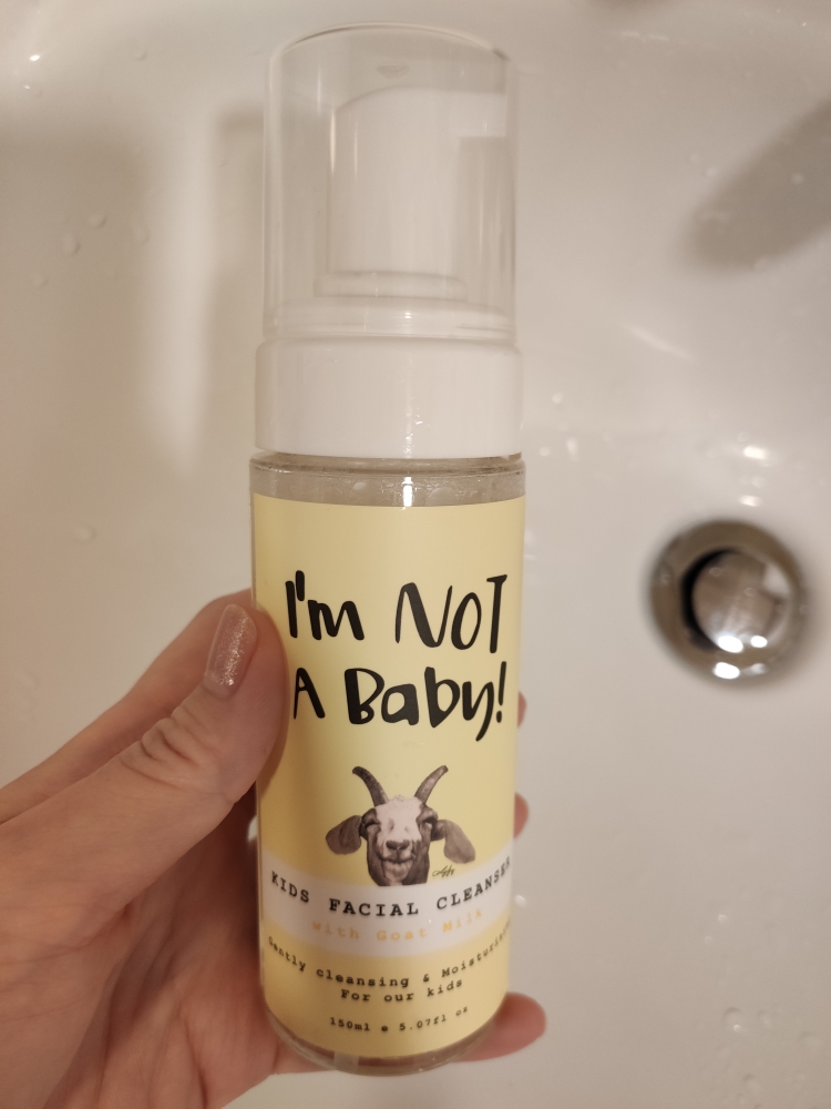 아임낫어베이비 (I'mNOTABaby) 고트밀크 키즈 페이셜 클렌져 review image