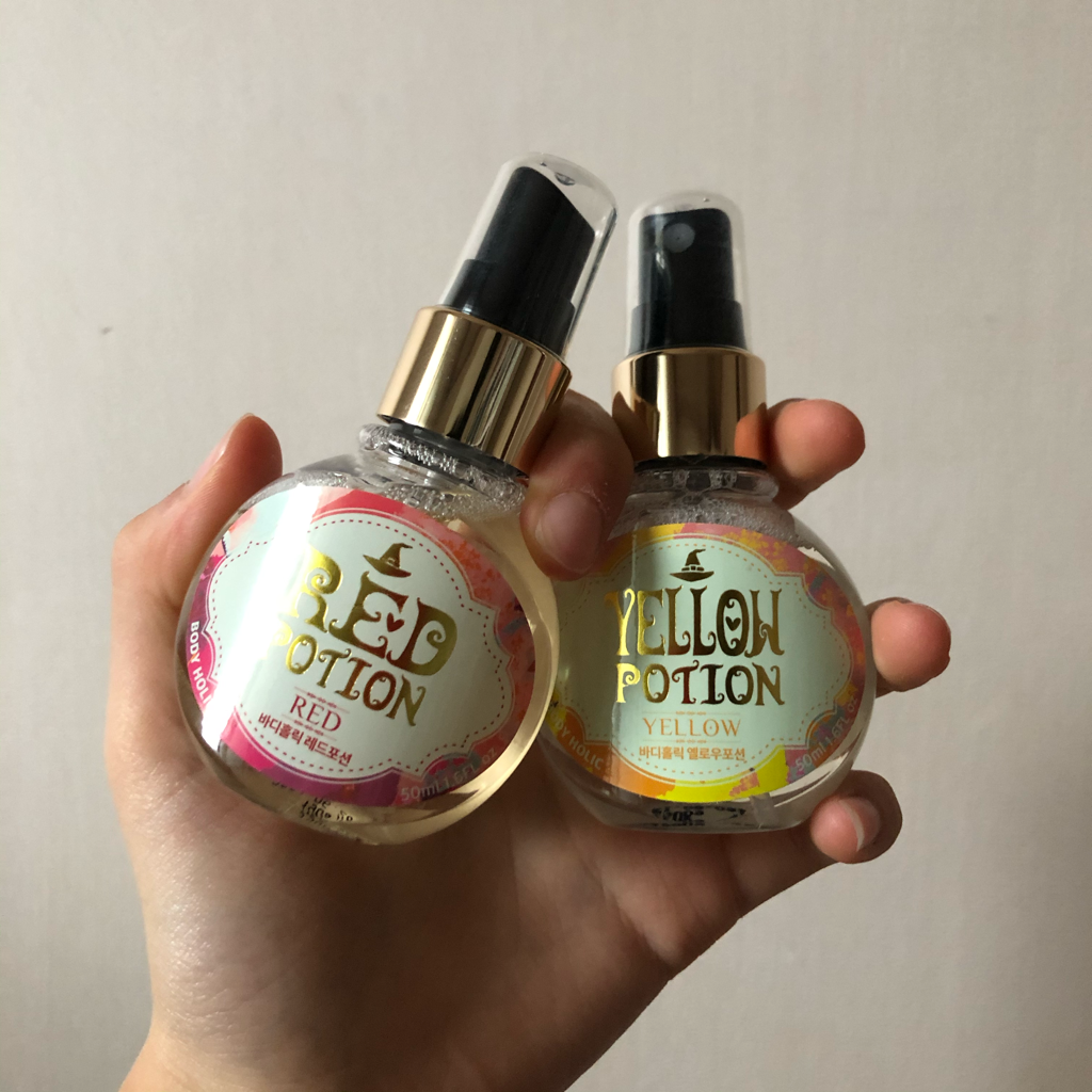 身体喷雾 [红色药水］的真实用户使用照片