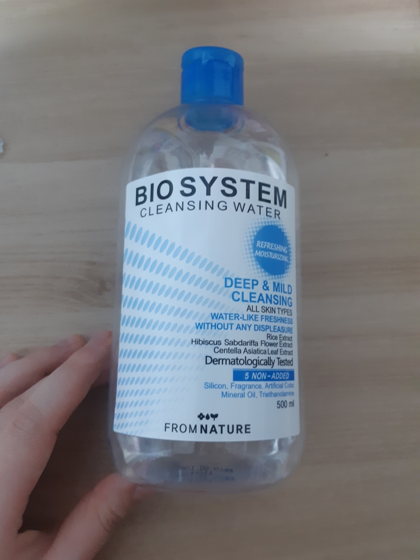 生物系统温和清洁水的真实用户使用照片