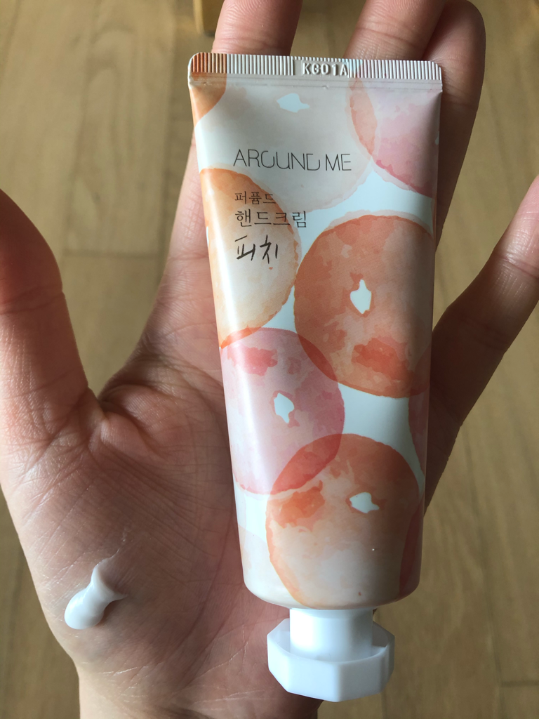 香水护手霜 [桃子味］的真实用户使用照片