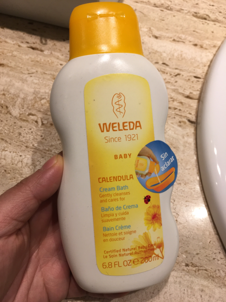 WELEDA Calendula Baby Cream Bath review image