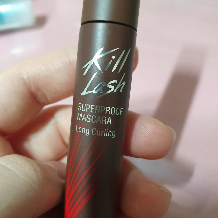 Real user review photo of Kill Lash Super Proof Mascara Brown [001 Chocolate Brown]
