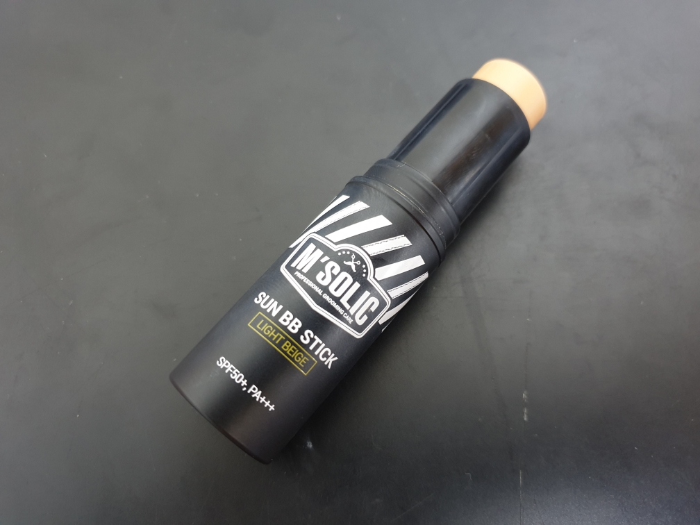 엠솔릭 (M'SOLIC) 선 비비 스틱 [SPF50+/PA+++] [라이트베이지] review image