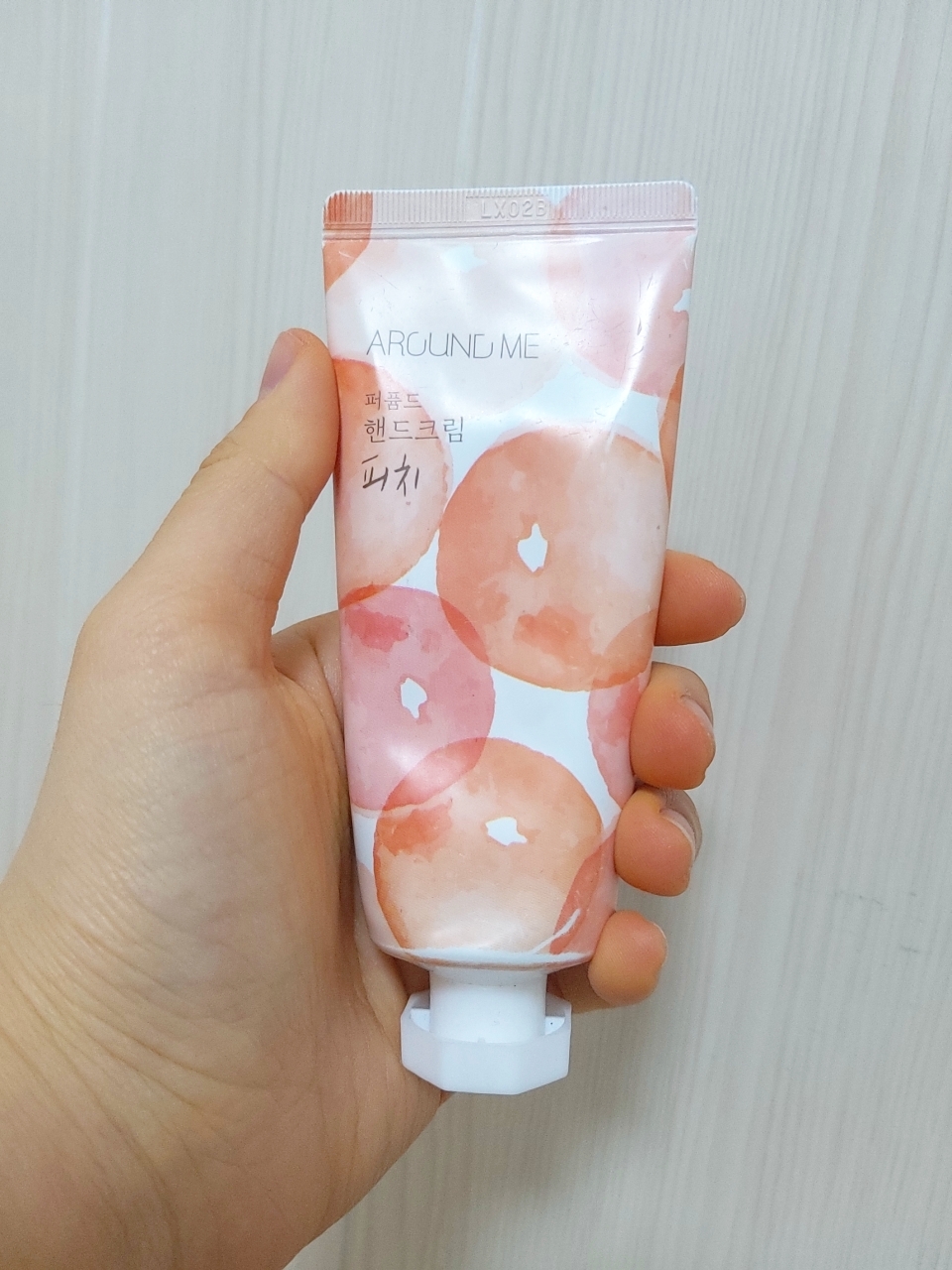 香水护手霜 [桃子味］的真实用户使用照片