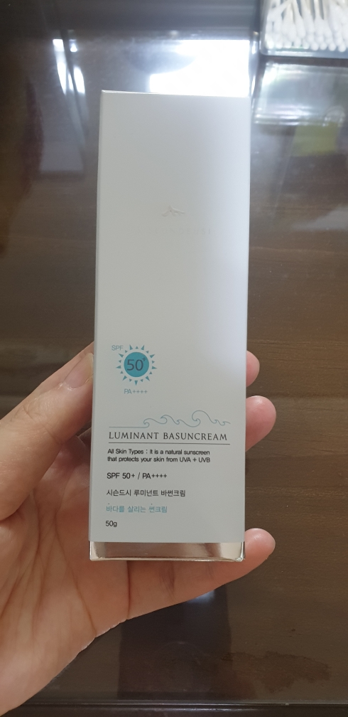 Real user review photo of Sunscreen that saves the ocean [SPF50+/PA++++]