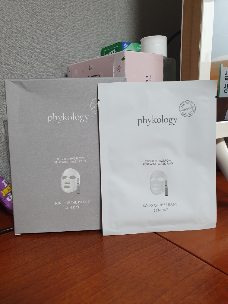 파이콜로지 (phykology) 브라이트 투모로우 리뉴잉 마스크팩 review image