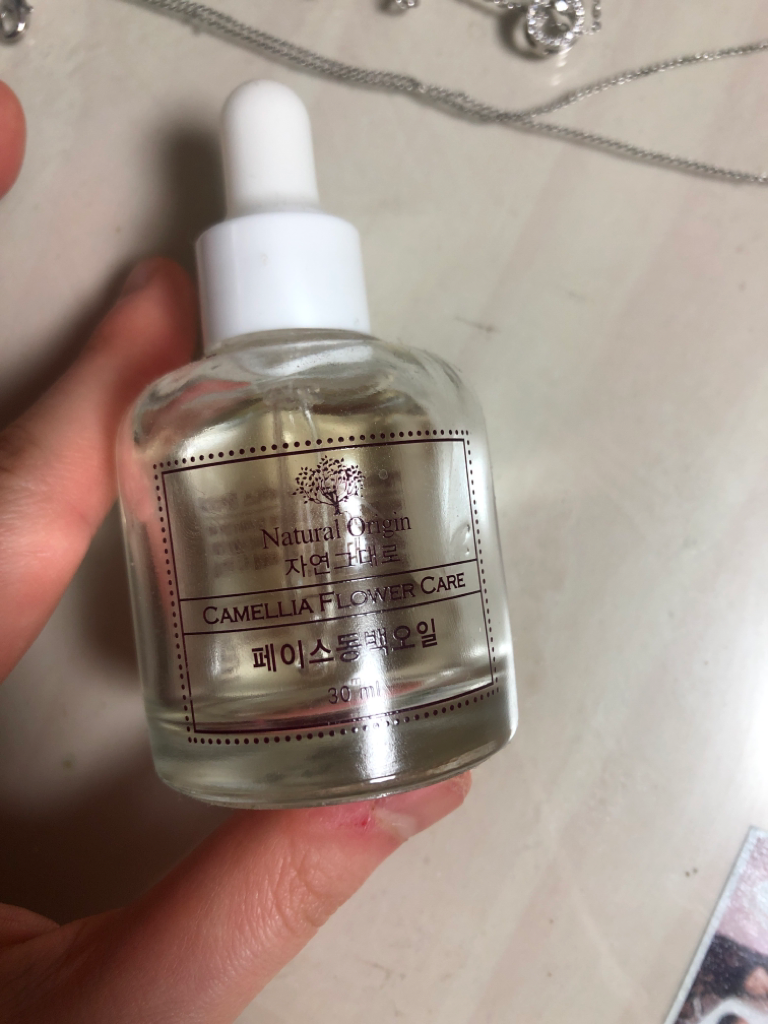 面部山茶花油的真实用户使用照片