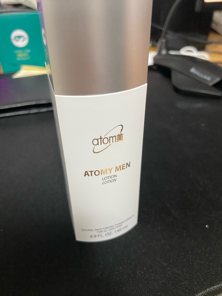 ATOMY man lotion review image