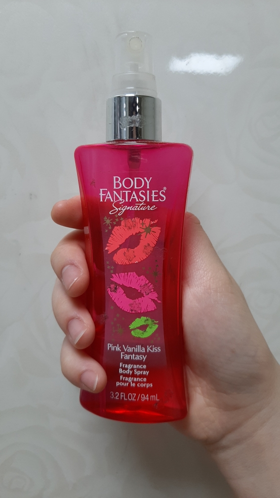 바디판타지 (BODYFANTASIES) 바디 스프레이 [핑크바닐라키스] review image