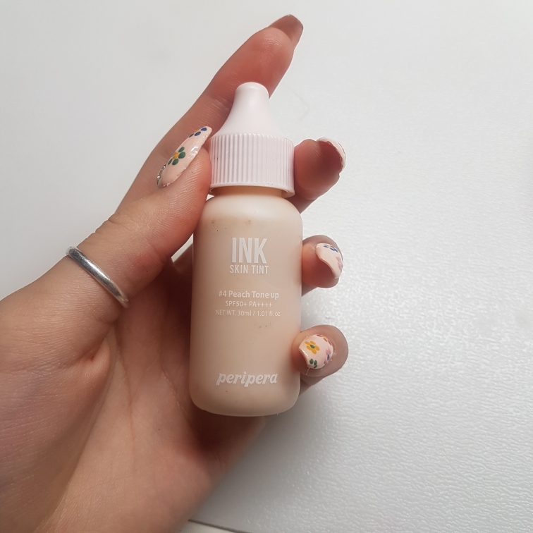 페리페라 (peripera) 잉크 뽀얀 스킨 틴트 [SPF50+/PA++++] [004 피치톤업] review image