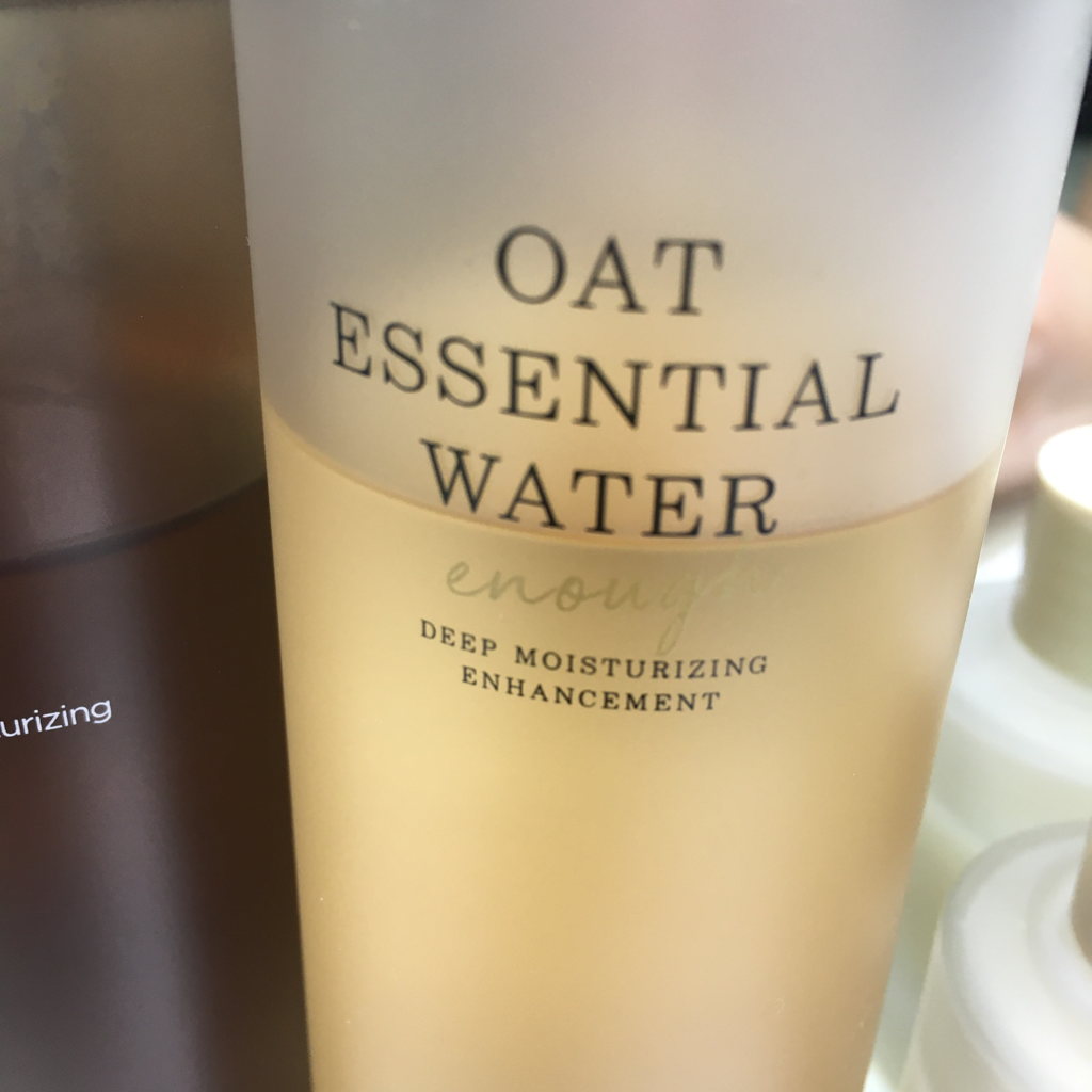Real user review photo of Oat Enough Essential Water