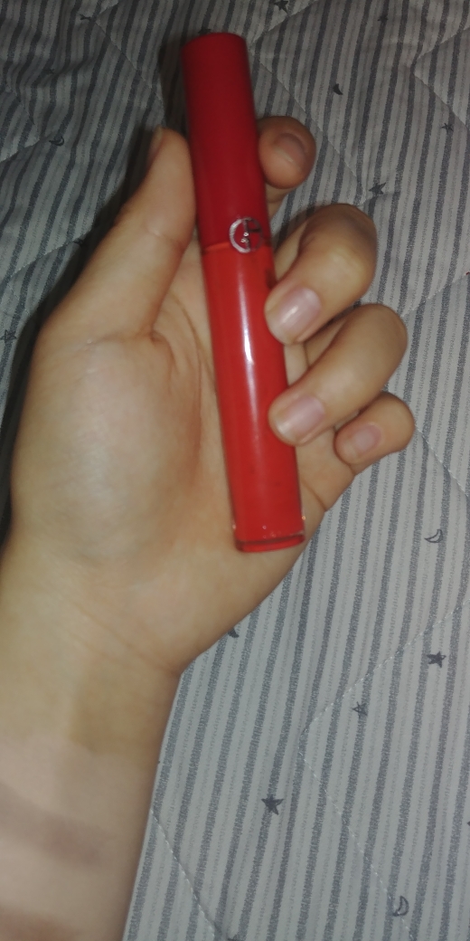 丽芭尔斯特浓郁天鹅绒色彩[401 西藏橙]的真实用户使用照片