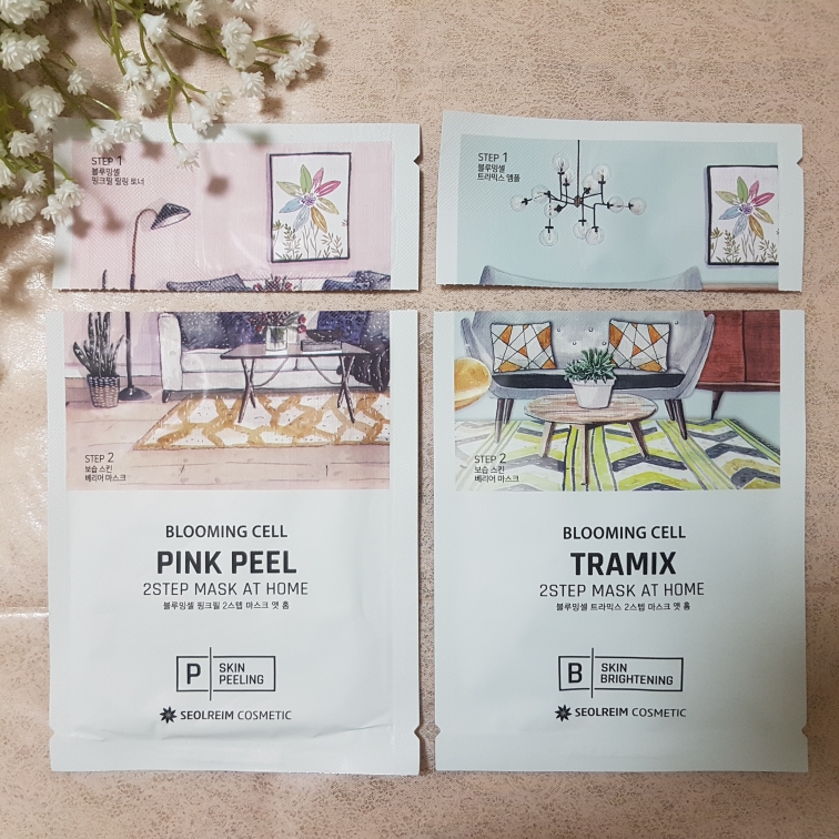 블루밍셀 (BLOOMINGCELL) 핑크필 2스텝 마스크 앳 홈 review image