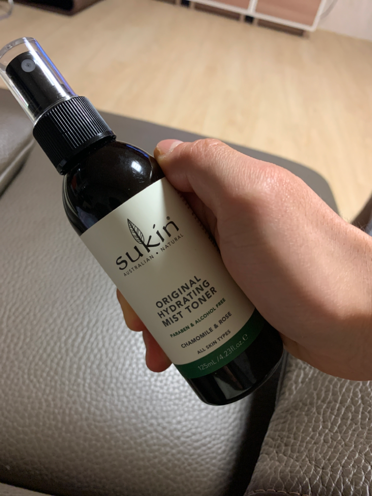 保湿喷雾爽肤水的真实用户使用照片