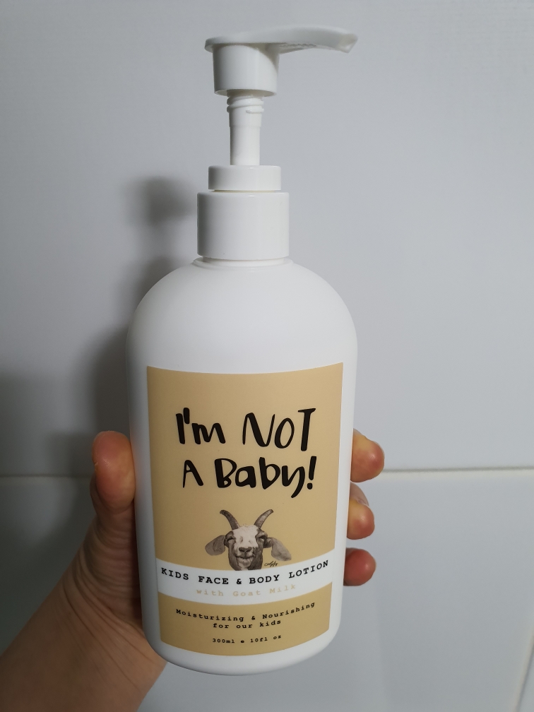 不是婴儿 山羊奶儿童面部和身体乳液 common.review image