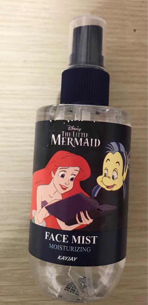 daiso 迪士尼公主小美人鱼保湿喷雾 common.review image
