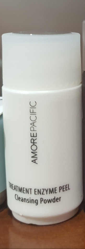Real user review photo of Treatment Enzyme Peel Cleansing Powder