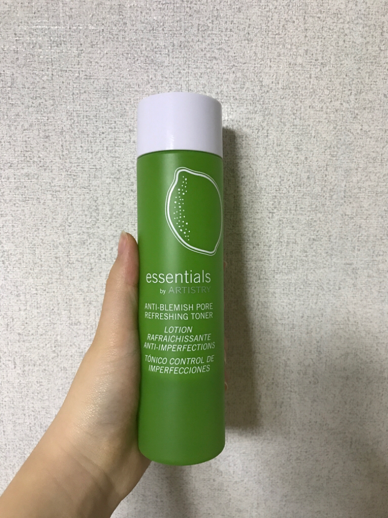Real user review photo of Anti-Blemish Refreshing Toner