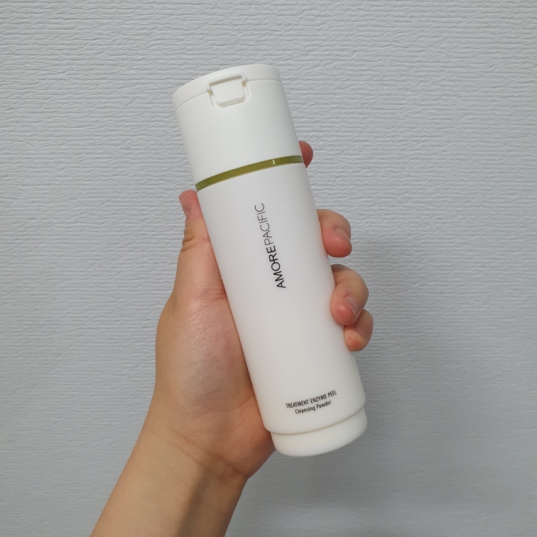 Real user review photo of Treatment Enzyme Peel Cleansing Powder