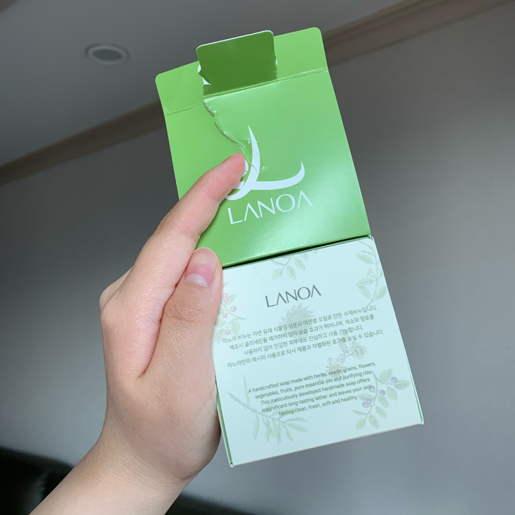 毛囊肥皂的真实用户使用照片