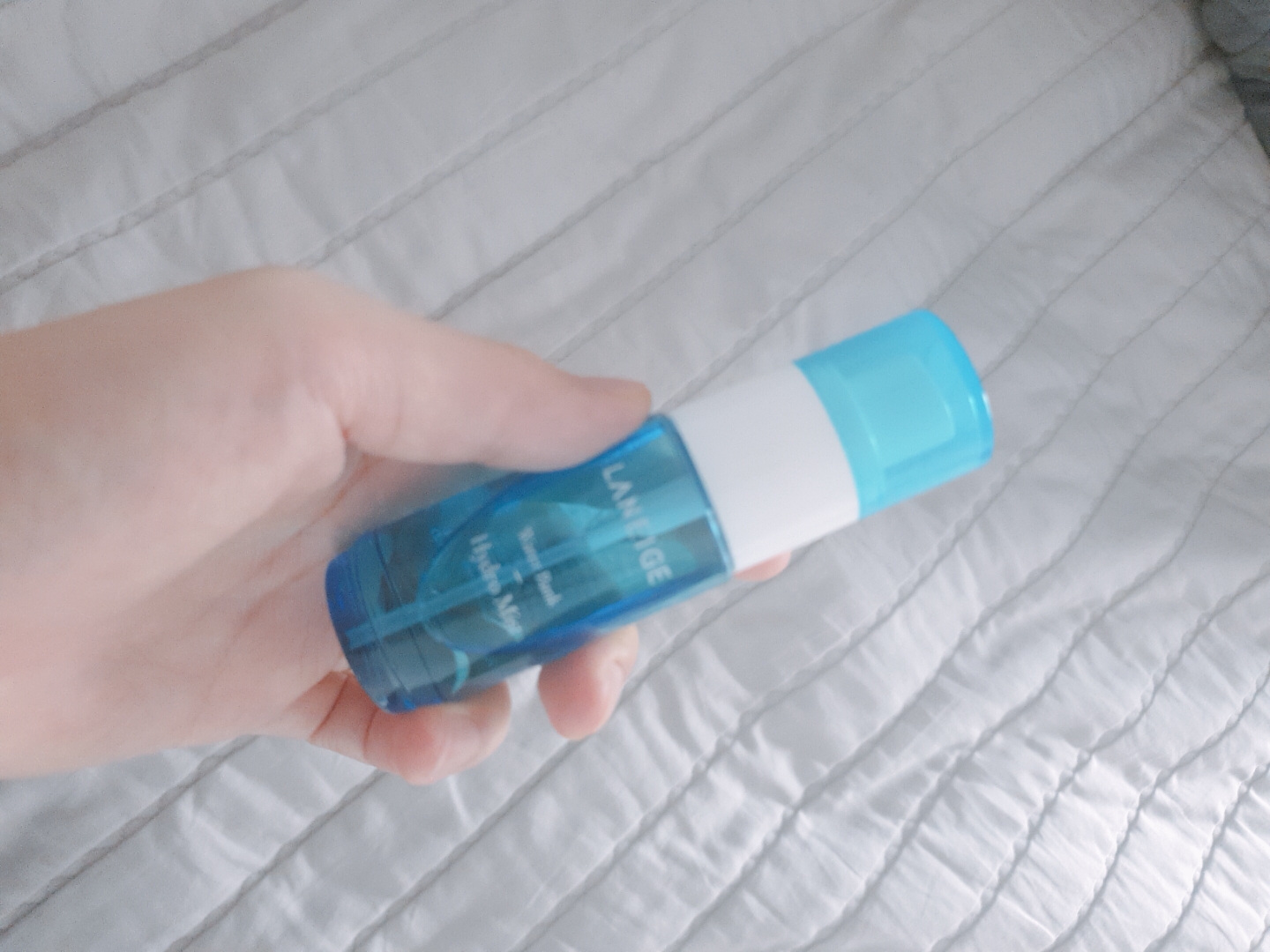 Real user review photo of Water Bank Hydro Mist