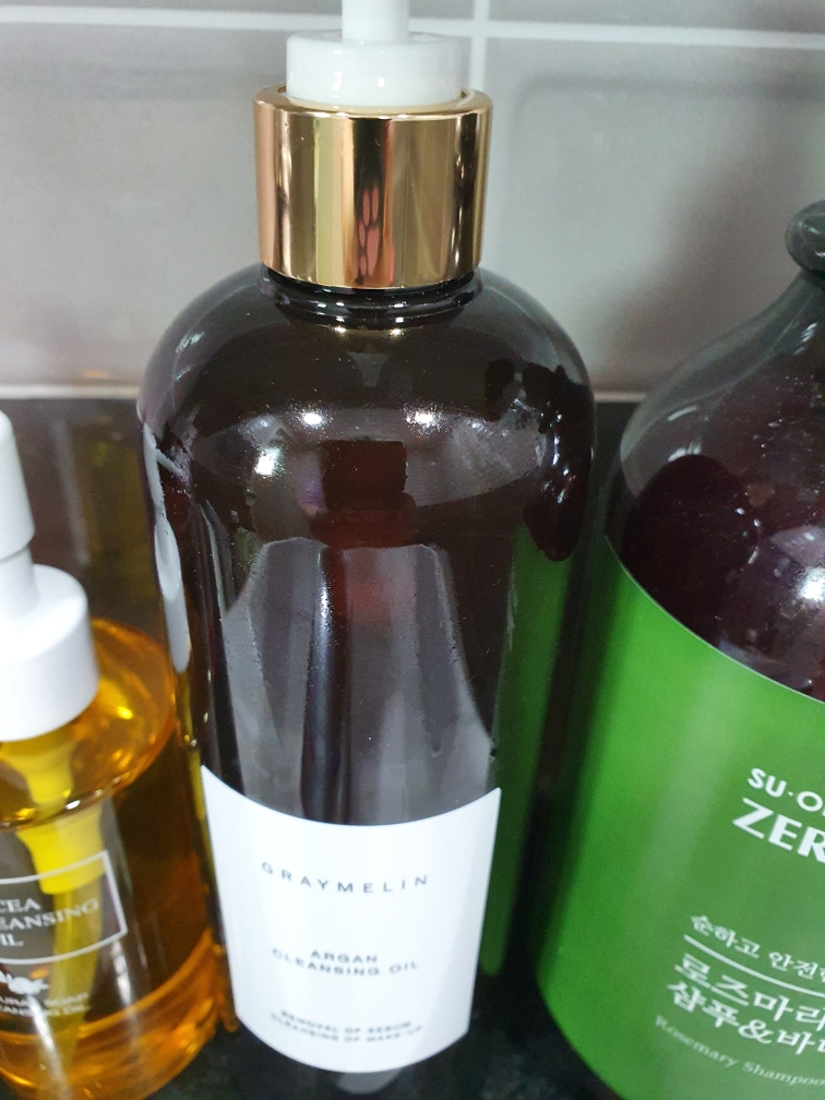 摩洛哥坚果洁面油的真实用户使用照片