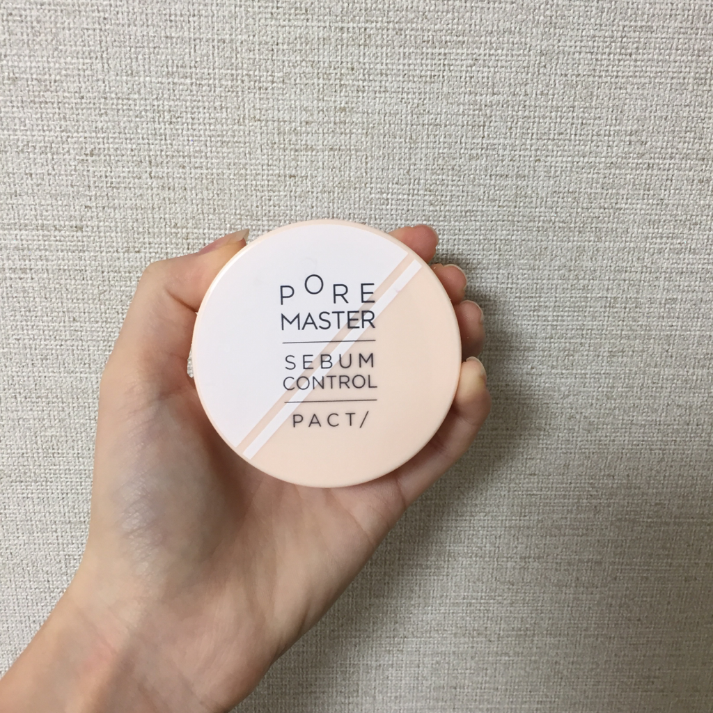 Real user review photo of Pore ​​Master Sebum Control Pact [No. 2 Pink Beige]
