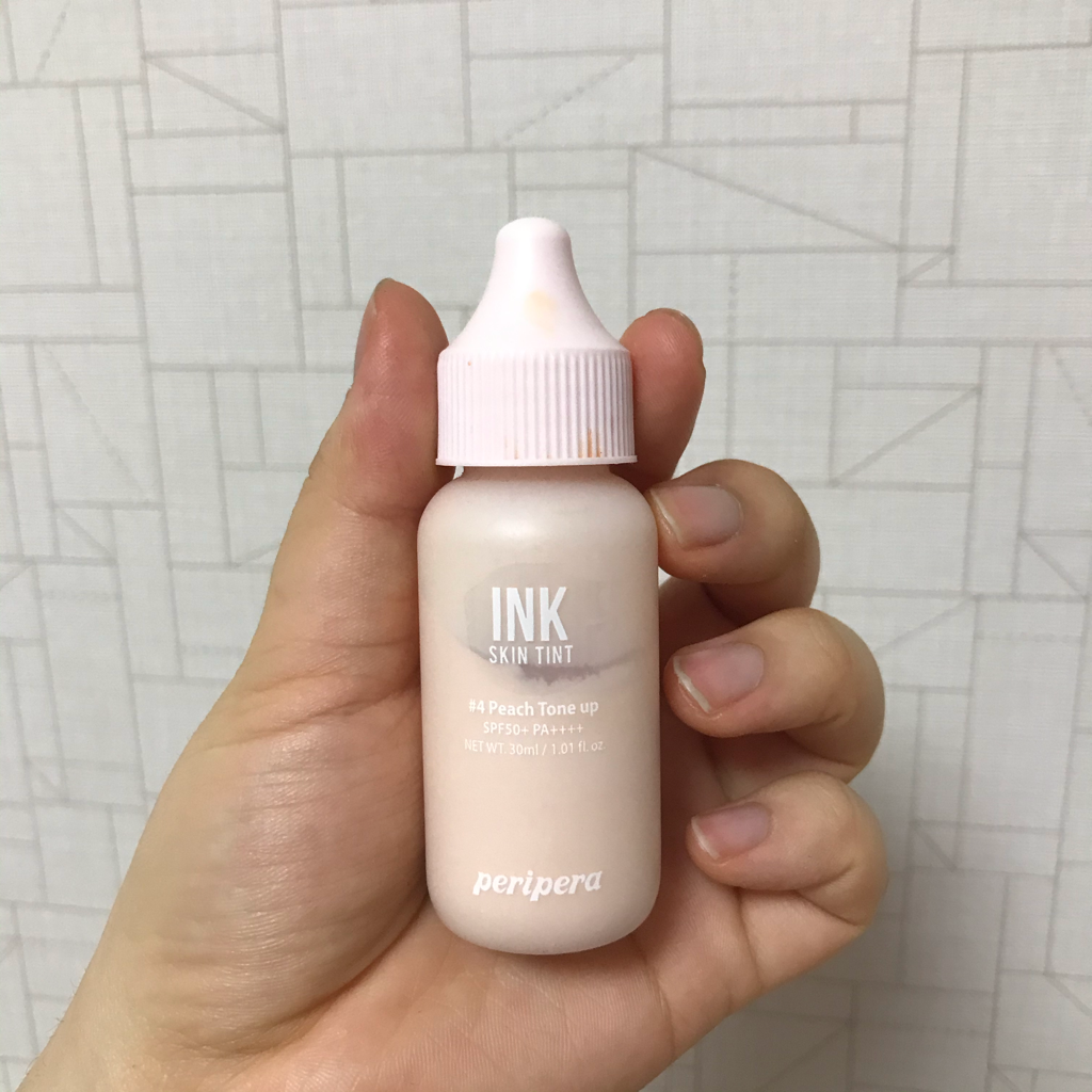페리페라 (peripera) 잉크 뽀얀 스킨 틴트 [SPF50+/PA++++] [004 피치톤업] review image