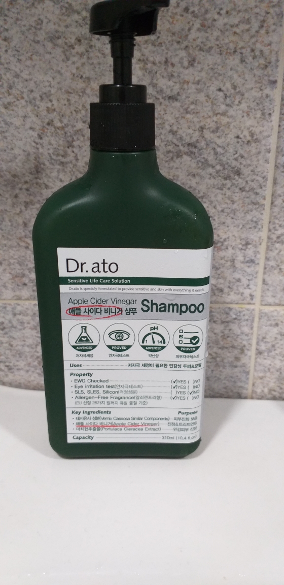 Dr.ato 苹果醋洗发水 common.review image