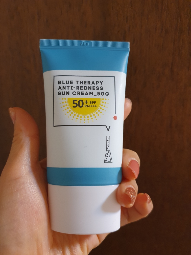 蓝色疗法抗红防晒霜 [SPF50+/PA++++]的真实用户使用照片