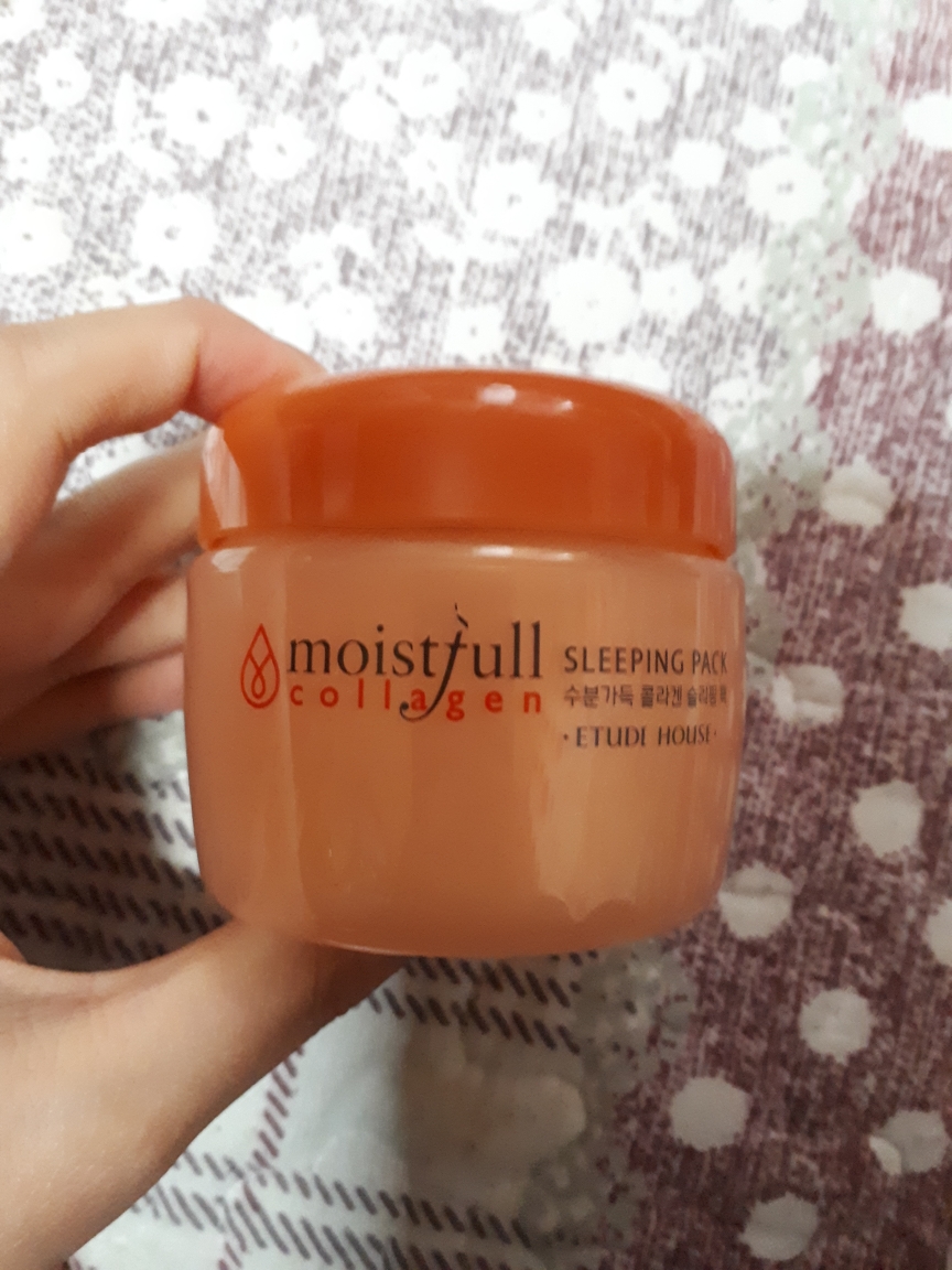 ETUDE Moisture-filled collagen sleeping pack review image