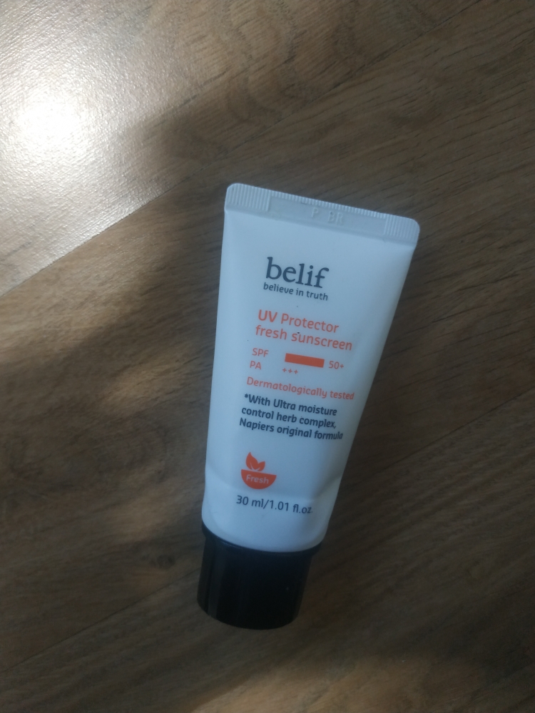 belif UV Protector Fresh Sunscreen [SPF50+/PA+++] review image