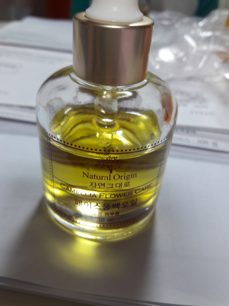 面部山茶花油的真实用户使用照片