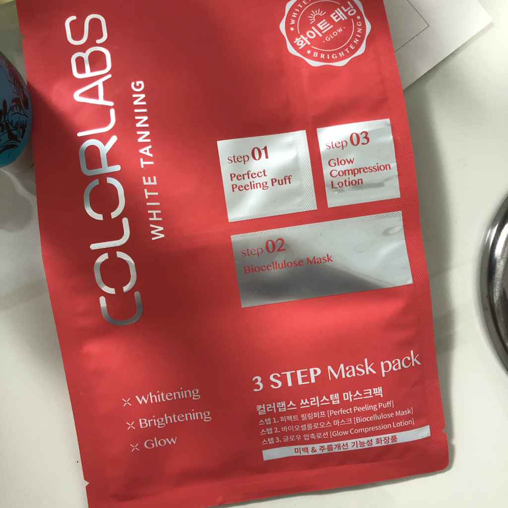COLORLABS 白色美白三步面膜 common.review image